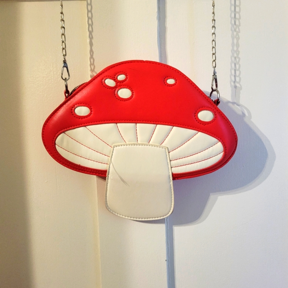 Crossbody Mushroom Bag